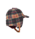 Gucci GG Plaid Trapper Hat, back view